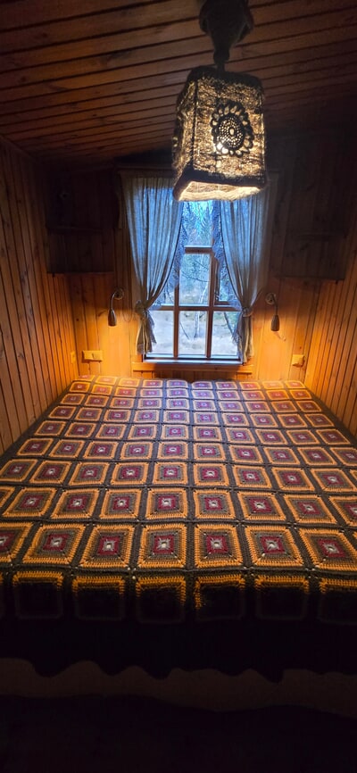 Bedroom with double bed