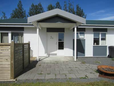 Front of the house - Private entry