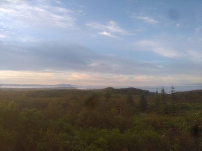 The cottage has a magnificent view of Laugarvatn