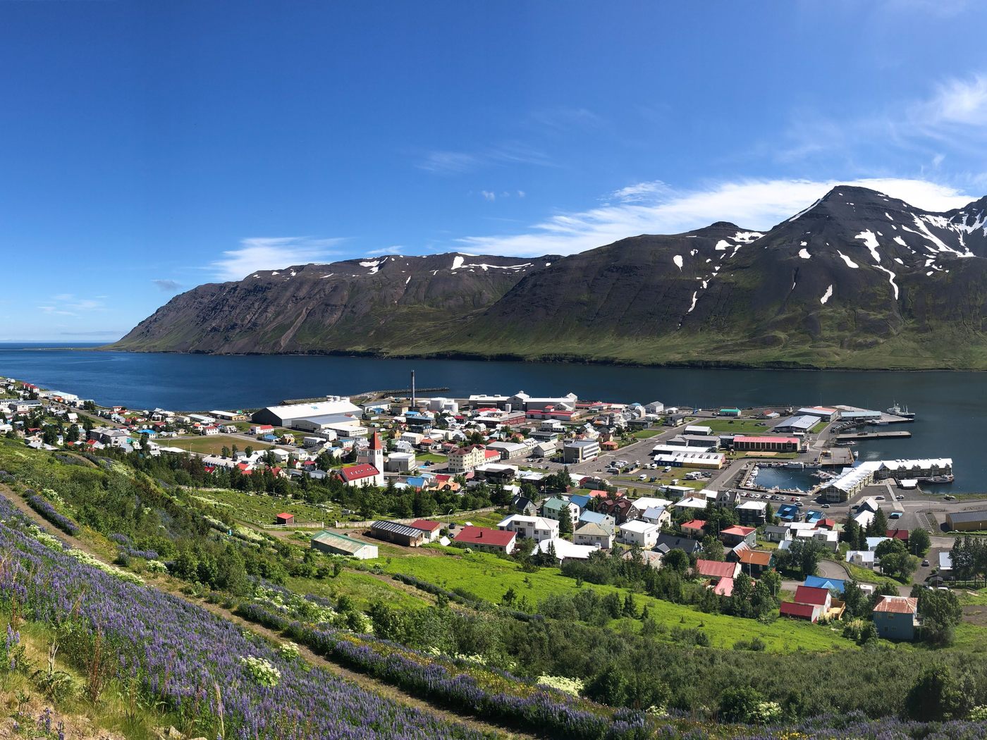 In the Village Siglufjörður North Iceland
