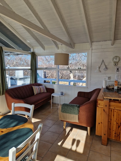 Compturable sofas in the living room
