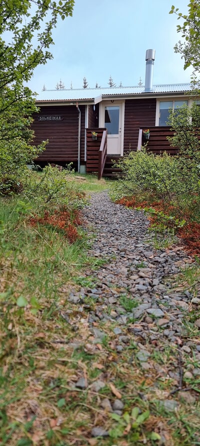 Path to the holiday home