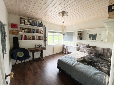 Scandinavian-style bedroom